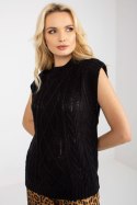 Sweter Model D90027W90785B3 Black - Sublevel Sublevel Sweter Model D90027W90785B3 Black - Sublevel Sublevel