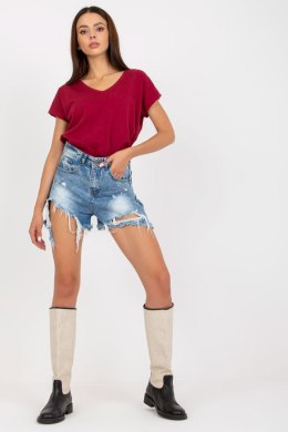 T-shirt Damski Model B-014.04X Bordo - BFG BFG