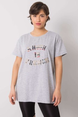 T-shirt Damski Model FA-TS-6892.88 Grey - Fancy Fancy