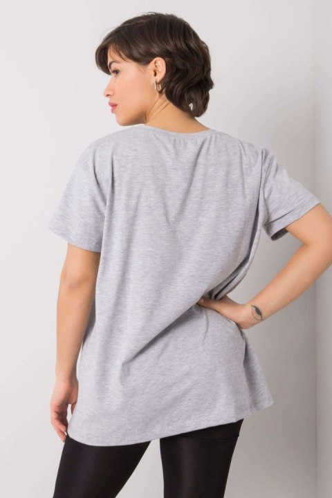 T-shirt Damski Model FA-TS-6892.88 Grey - Fancy Fancy T-shirt Damski Model FA-TS-6892.88 Grey - Fancy Fancy