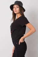 T-shirt Damski Model FA-TS-7196.74P Black - Fancy Fancy T-shirt Damski Model FA-TS-7196.74P Black - Fancy Fancy