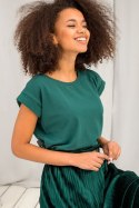 T-shirt Damski Model RV-TS-4833.28P Dark Green - BFG BFG T-shirt Damski Model RV-TS-4833.28P Dark Green - BFG BFG