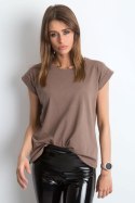T-shirt Damski Model RV-TS-4833.69P Brown - BFG BFG T-shirt Damski Model RV-TS-4833.69P Brown - BFG BFG