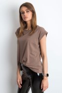 T-shirt Damski Model RV-TS-4833.69P Brown - BFG BFG T-shirt Damski Model RV-TS-4833.69P Brown - BFG BFG