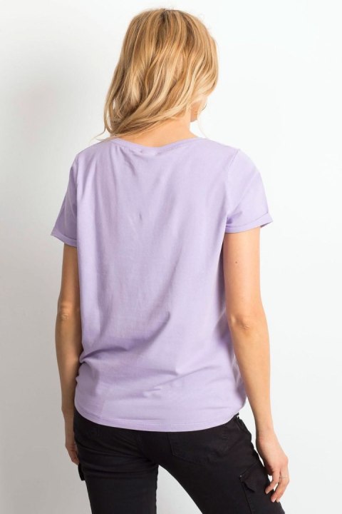 T-shirt Damski Model RV-TS-4838.55P Light Violet - BFG BFG T-shirt Damski Model RV-TS-4838.55P Light Violet - BFG BFG