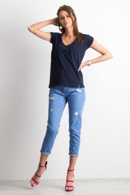 T-shirt Damski Model RV-TS-4839.10P Navy - BFG BFG