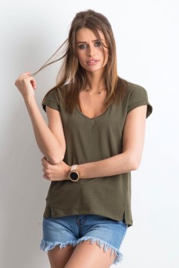 T-shirt Damski Model RV-TS-4839.21P Khaki - BFG BFG
