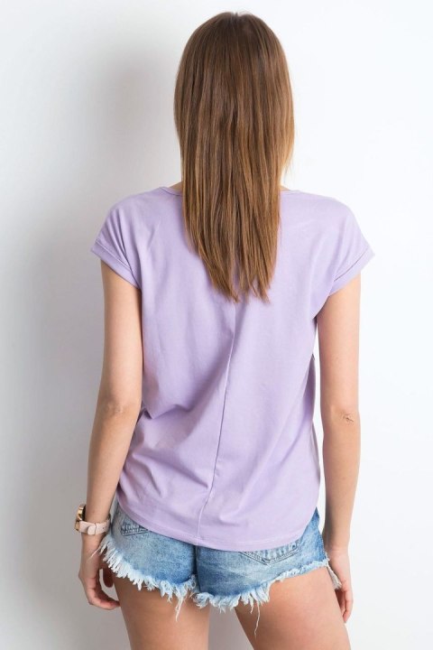 T-shirt Damski Model RV-TS-4839.40P Light Violet - BFG BFG T-shirt Damski Model RV-TS-4839.40P Light Violet - BFG BFG