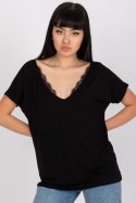 T-shirt Damski Model RV-TS-7665.91 Black - BFG BFG T-shirt Damski Model RV-TS-7665.91 Black - BFG BFG