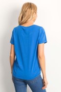 T-shirt Damski model RV-TS-4838.60P Dark Blue - BFG BFG T-shirt Damski model RV-TS-4838.60P Dark Blue - BFG BFG