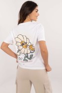 Tshirt Damski Model D12022AC02645F White - Sublevel Sublevel Tshirt Damski Model D12022AC02645F White - Sublevel Sublevel