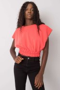 Bluza Damska Model FA-BL-7111.66P Coral - Fancy Fancy Bluza Damska Model FA-BL-7111.66P Coral - Fancy Fancy