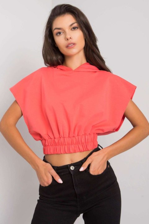 Bluza Damska Model FA-BL-7227.86P Coral - Fancy Fancy Bluza Damska Model FA-BL-7227.86P Coral - Fancy Fancy