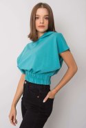 Bluza Damska Model FA-BL-7227.86P Turkus - Fancy Fancy Bluza Damska Model FA-BL-7227.86P Turkus - Fancy Fancy