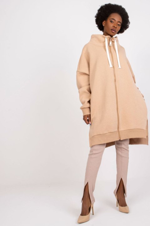 Bluza Damska Model FA-BL-7400.86P Beige - Fancy Fancy Bluza Damska Model FA-BL-7400.86P Beige - Fancy Fancy