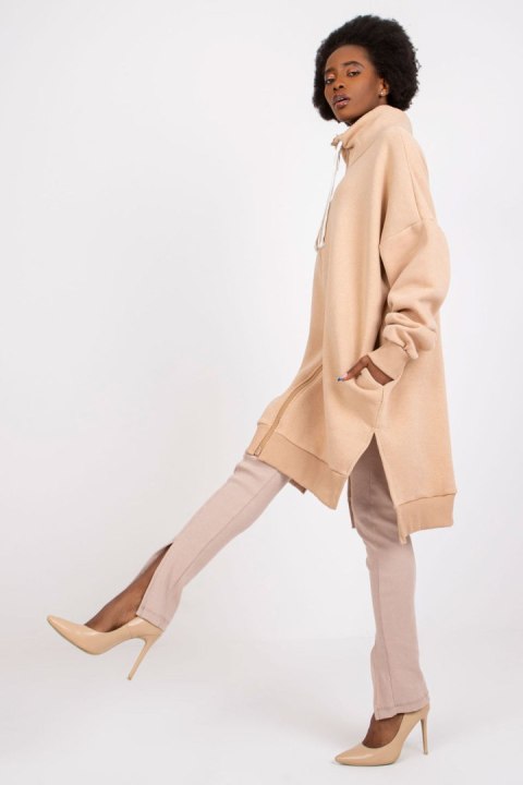 Bluza Damska Model FA-BL-7400.86P Beige - Fancy Fancy Bluza Damska Model FA-BL-7400.86P Beige - Fancy Fancy