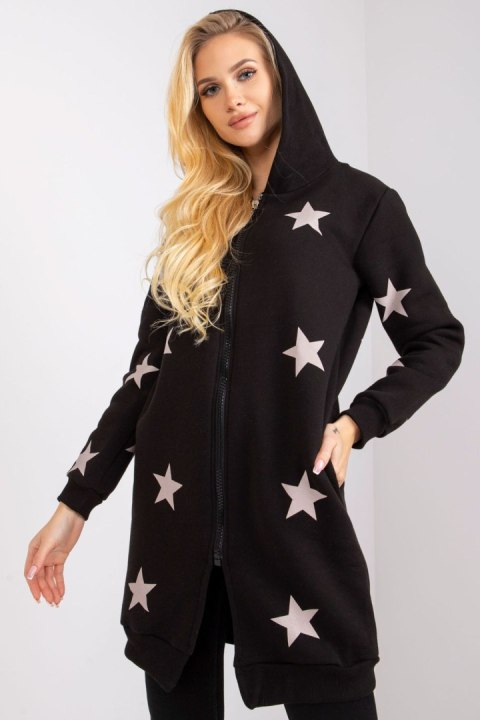 Bluza Damska Model FA-BL-7411.85P Black - Fancy Fancy Bluza Damska Model FA-BL-7411.85P Black - Fancy Fancy