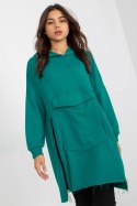 Bluza Damska Model FA-BL-8114.42P Morski - Fancy Fancy Bluza Damska Model FA-BL-8114.42P Morski - Fancy Fancy