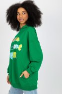 Bluza Damska Model FA-BL-8117.48 Green - Fancy Fancy Bluza Damska Model FA-BL-8117.48 Green - Fancy Fancy