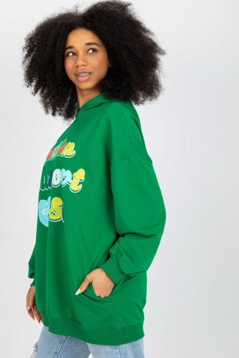 Bluza Damska Model FA-BL-8117.48 Green - Fancy Fancy Bluza Damska Model FA-BL-8117.48 Green - Fancy Fancy