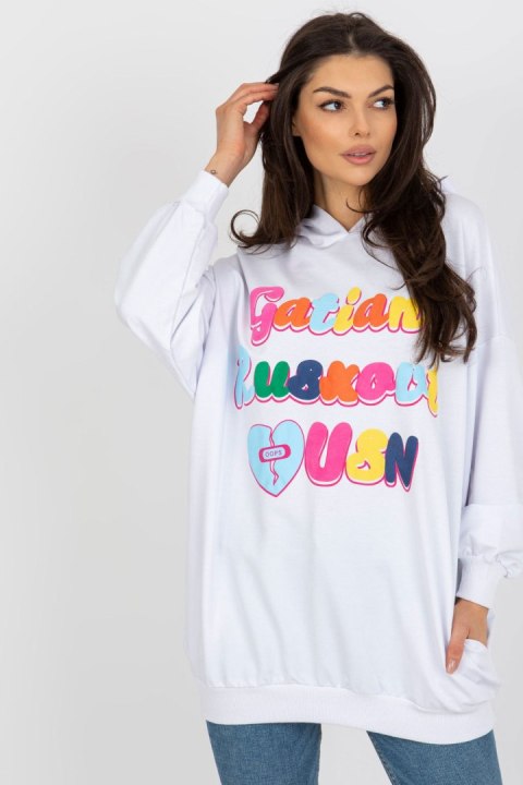 Bluza Damska Model FA-BL-8117.48 White - Fancy Fancy Bluza Damska Model FA-BL-8117.48 White - Fancy Fancy