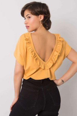 Bluzka Model FA-BZ-6299.01P Dark Yellow - Fancy Fancy