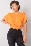 Bluzka Model FA-BZ-6299.01P Orange - Fancy Fancy Bluzka Model FA-BZ-6299.01P Orange - Fancy Fancy