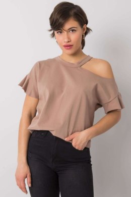 Bluzka Model FA-BZ-6946.93P Dark Beige - Fancy Fancy