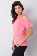 Bluzka Model FA-BZ-6946.93P Pink - Fancy Fancy Bluzka Model FA-BZ-6946.93P Pink - Fancy Fancy