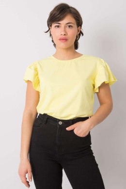 Bluzka Model FA-BZ-7041.19 Light Yellow - Fancy Fancy