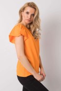 Bluzka Model FA-BZ-7041.19 Orange - Fancy Fancy Bluzka Model FA-BZ-7041.19 Orange - Fancy Fancy