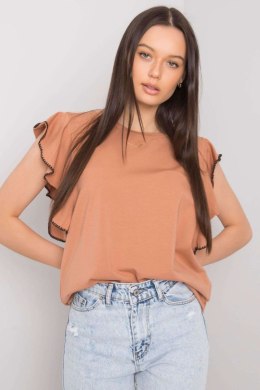 Bluzka Model FA-BZ-7063.53P Camel - Fancy Fancy