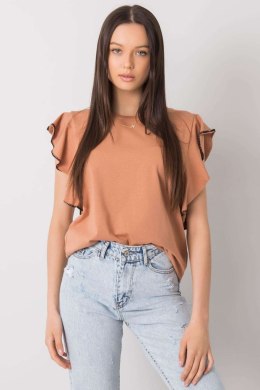 Bluzka Model FA-BZ-7063.53P Camel - Fancy Fancy