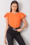 Bluzka Model FA-BZ-7172.57P Orange - Fancy Fancy Bluzka Model FA-BZ-7172.57P Orange - Fancy Fancy