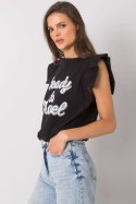 Bluzka Model FA-BZ-7191.10P Black - Fancy Fancy Bluzka Model FA-BZ-7191.10P Black - Fancy Fancy