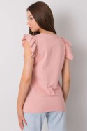 Bluzka Model FA-BZ-7191.10P Light Pink - Fancy Fancy Bluzka Model FA-BZ-7191.10P Light Pink - Fancy Fancy