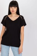 Bluzka Model FA-BZ-7237.40P Black - Fancy Fancy Bluzka Model FA-BZ-7237.40P Black - Fancy Fancy