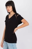 Bluzka Model FA-BZ-7237.40P Black - Fancy Fancy Bluzka Model FA-BZ-7237.40P Black - Fancy Fancy