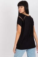 Bluzka Model FA-BZ-7237.40P Black - Fancy Fancy Bluzka Model FA-BZ-7237.40P Black - Fancy Fancy