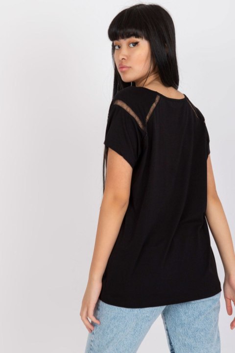 Bluzka Model FA-BZ-7237.40P Black - Fancy Fancy Bluzka Model FA-BZ-7237.40P Black - Fancy Fancy
