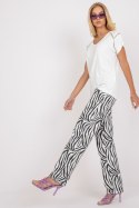 Bluzka Model FA-BZ-7237.40P Ecru - Fancy Fancy Bluzka Model FA-BZ-7237.40P Ecru - Fancy Fancy