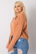 Bluzka Model FA-BZ-7384.29X Light Brown - Fancy Fancy Bluzka Model FA-BZ-7384.29X Light Brown - Fancy Fancy