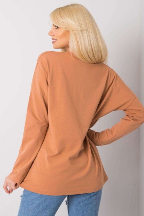 Bluzka Model FA-BZ-7384.29X Light Brown - Fancy Fancy Bluzka Model FA-BZ-7384.29X Light Brown - Fancy Fancy