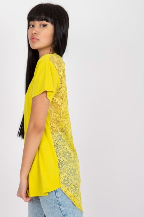 Bluzka Model FA-BZ-7724.92P Limonka - Fancy Fancy Bluzka Model FA-BZ-7724.92P Limonka - Fancy Fancy