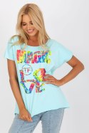 Bluzka Model FA-BZ-7964.93 Light Blue - Fancy Fancy Bluzka Model FA-BZ-7964.93 Light Blue - Fancy Fancy