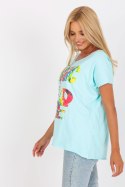 Bluzka Model FA-BZ-7964.93 Light Blue - Fancy Fancy Bluzka Model FA-BZ-7964.93 Light Blue - Fancy Fancy