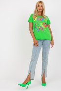 Bluzka Model FA-BZ-7964.93 Light Green - Fancy Fancy Bluzka Model FA-BZ-7964.93 Light Green - Fancy Fancy
