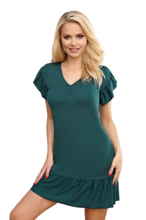 Koszulka nocna Koszula Nocna Model 105 Green - T!SSI T!SSI Koszulka nocna Koszula Nocna Model 105 Green - T!SSI T!SSI