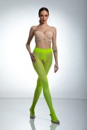 Rajstopy Model Hip Gloss Fluo Żółty 20 DEN Yellow - Amour Amour Rajstopy Model Hip Gloss Fluo Żółty 20 DEN Yellow - Amour Amour