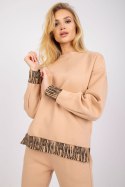 Spodnie Komplet Model FA-KMPL-6497.05P Beige - Fancy Fancy Spodnie Komplet Model FA-KMPL-6497.05P Beige - Fancy Fancy